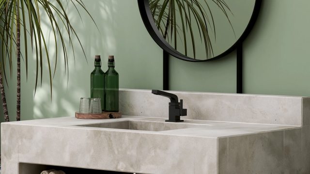 sage green, hijau sage, bathroom inspiration, inspirasi kamar mandi, unique bathroom, kamar mandi unik, bathroom paint, bathroom color, cat kamar mandi, warna toilet